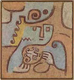 Paul Klee: Mutter mit Kind, 1938